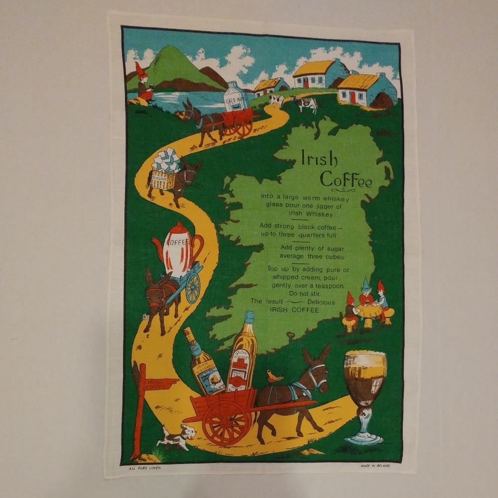 !Linen Irish coffee recipe